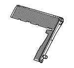 PAD121251 - : Radiator for Porsche: Macan Image