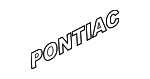 96406980 - Body: Nameplate for Pontiac: G3 Image
