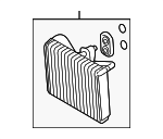 971403M000 - HVAC: Evaporator Core for Hyundai Image