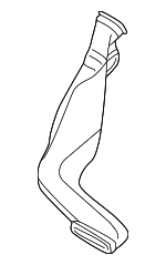 GE4T61273 - Body: Rear Duct for Mazda: Protege, Protege5 Image