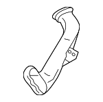 BJ0J60181 - Body: Defroster Duct for Mazda: Protege, Protege5 Image