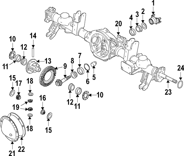 52111612AB - Universals &amp; Rear Axle: Shim for Mopar Image