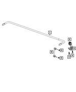 68590799AB - : Stabilizer Bar Bushing for Mopar Image