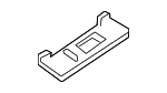 D3Y050629A - Body: Roof Molding Clip for Mazda Image