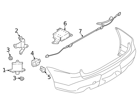 Electrical Components for 2024 Subaru Ascent #0