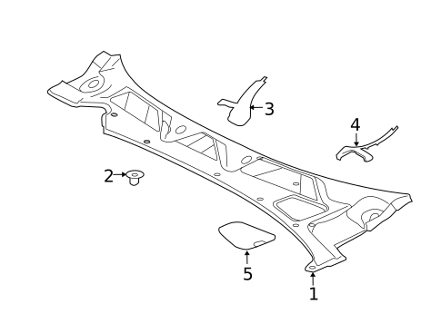 Cowl for 2018 Jaguar XJR575 #0