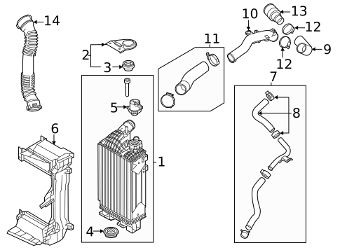 Turbo Charger for 2024 Kia Sorento #1