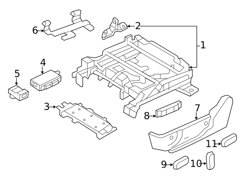 Tracks & Components for 2006 Lincoln Zephyr #0