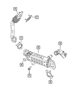 5281546AC - Cooling: Egr Cooler for Mopar Image