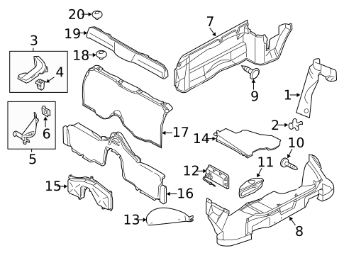 Interior Trim - Quarter Panels for 2008 Porsche Boxster #0