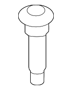 88780P1000WK - Body: Headrest Guide for Kia Image