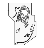 88310CH060 - Body: Seat Back Frame for Kia Image