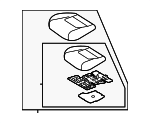 88100P1530D51 - Body: Cushion Assembly for Kia Image