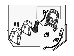88300P1570H24 - Body: Seat Back Assembly for Kia Image