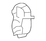 9008446021 - Body: Release Cable Clip for Toyota: Camry, Corolla, Solara, Venza Image