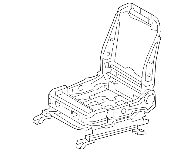 タコマDR20 2020-2023 Toyota Tacoma Seat Frame 71120-04100 | Toyota