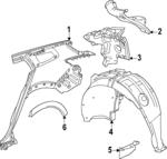 85694811 - : Liner Assembly Rear W L for Honda: Prologue Image