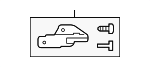 8119642060 - Electrical: Headlight Hardware Kit for Toyota Image