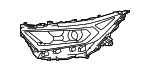 8113042A02 - : Headlamp Assembly - PASSENGER SIDE for Toyota: RAV4 Image