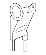 25846773 - Engine: Trans Mount Bracket for Chevrolet: Malibu | Pontiac: G6 | Saturn: Aura Image