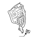 DNJK50350A - : Shield(L) Splash R.Bumper for Mazda: CX-3 Image