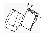 893001M981AF1 - Body: Seat Back Assembly for Kia: Forte Image