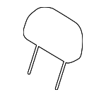 897001M980AF1 - Body: Headrest for Kia: Forte Image