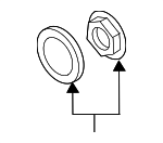 33127607158 - Suspension: Lock Nut for BMW: 230i, 230i xDrive, 330e, 330e xDrive, 330i, 330i xDrive, 428i xDrive, 430i Gran Coupe, 430i xDrive Gran Coupe, 528i, 528i xDrive, 530e, 530e xDrive, 530i, 530i xDrive, 535d, 535d xDrive, 535i, 535i GT, 535i GT xDrive, 535i xDrive, 540d xDrive, 540i, 540i xDrive, 550e xDrive, 550i, 550i GT, 550i GT xDrive, 550i xDrive, 640i, 640i Gran Coupe, 640i xDrive, 640i xDrive Gran Coupe, 640i xDrive Gran Turismo, 650i, 650i Gran Coupe, 650i xDrive, 650i xDrive Gran Coupe, 740e xDrive, 740i, 740i xDrive, 740Ld xDrive, 740Li, 740Li xDrive, 745e xDrive, 750i, 750i xDrive, 750Li, 750Li xDrive, 760Li, 840i, 840i Gran Coupe, 840i xDrive, 840i xDrive Gran Coupe, ActiveHybrid 5, ActiveHybrid 7, M2, M240i, M240i xDrive, M3, M340i, M340i xDrive, M440i Gran Coupe, M440i xDrive Gran Coupe, M5, M550i xDrive, M760i xDrive, M8, M8 Gran Coupe, M850i xDrive, M850i xDrive Gran Coupe, X3, X4, X5, X6, XM, Z4 Image