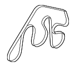 252123F310 - Cooling System: Serpentine Belt for Kia: Borrego Image