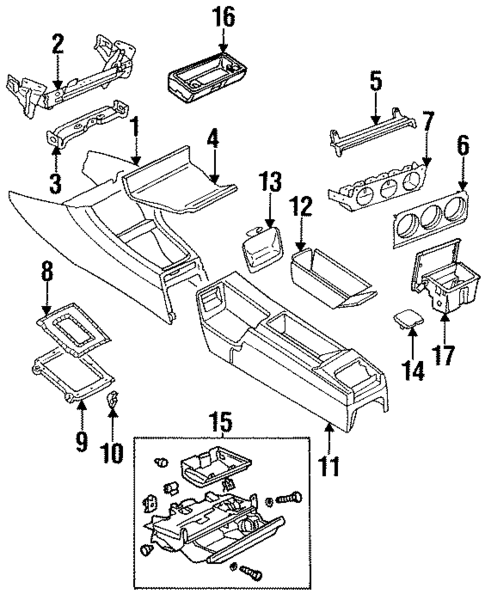 Center for 1995 Audi Cabriolet #0