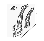 84284917 - Body: Center Pillar Reinforced for Cadillac: CT6 Image
