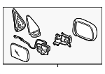 76250S10A01 - Body: Mirror Assembly for Honda: CR-V Image
