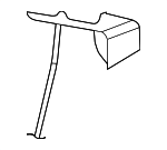 7B0614235 - : Modulator Bracket for Volkswagen: Routan Image