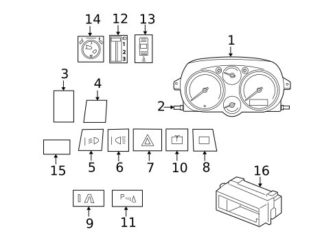 Switches for 2005 Land Rover Freelander #0