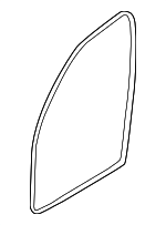 51727497912 - Body: Weather-strip On Body for BMW: 330e, 330e xDrive, 330i, 330i xDrive, M3, M340i, M340i xDrive Image