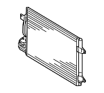 5C0816411 - HVAC: Condenser Assembly for Volkswagen Image