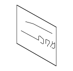 K20A69A08 - Body: Info Label for Kia Image