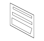 K23B46AT1 - Body: Label for Kia: Rio, Sephia Image