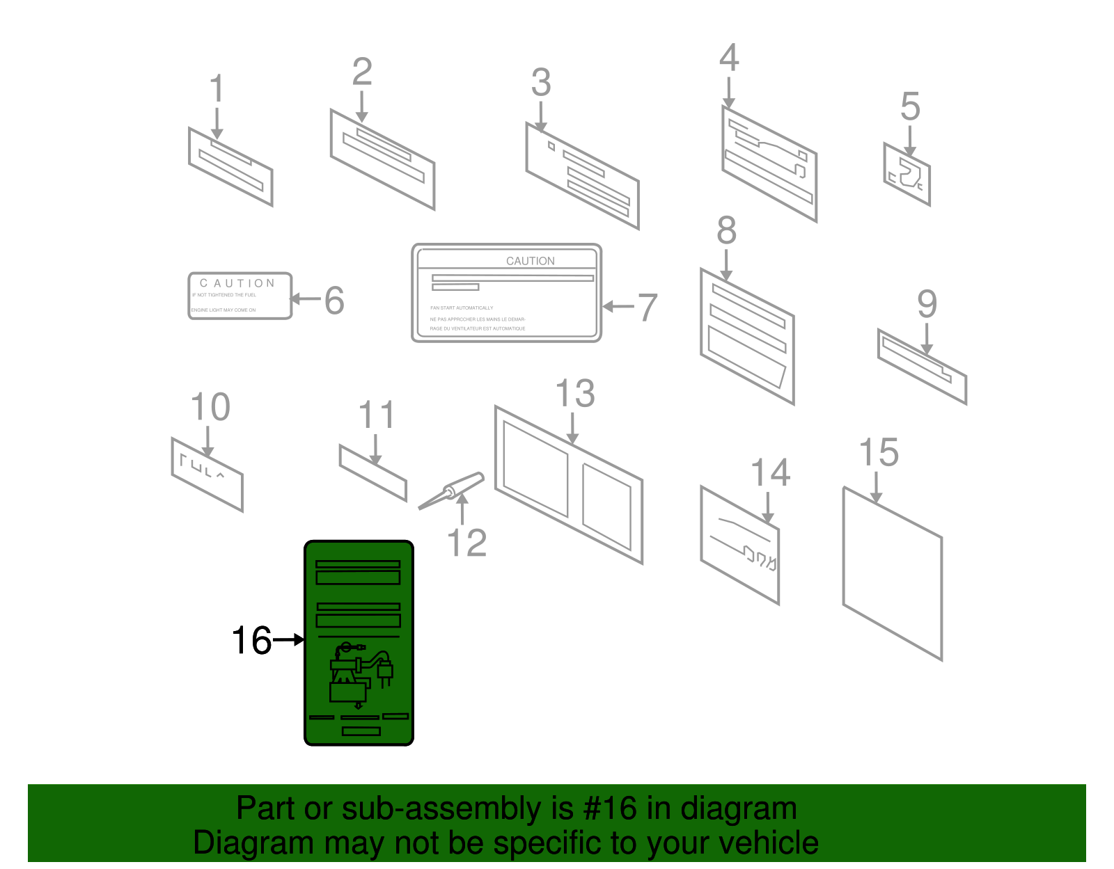 324002X405 Vacuum Diagram 2001 2002 Kia Rio World Kia Parts