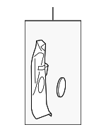 51469132403 - : Trunk Trim Panel Bracket for Mini: Cooper Image