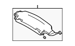 51469132384 - : Package Tray Trim for Mini: Cooper Image