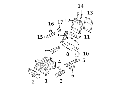 Second Row Seats for 2013 Dodge Grand Caravan #1