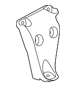 22116784823 - Engine: Mount Bracket for BMW: 228i xDrive, 320i, 320i xDrive, 328i, 328i GT xDrive, 328i xDrive, 428i, 428i xDrive, 428i xDrive Gran Coupe, X3, X4 Image