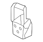 95550137801GRV - Body: Mount Bracket for Porsche: Cayenne Image