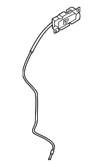 894C0P1000WK - Body: Release Lever for Kia Image