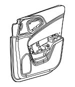 5VD181L2AA - Body: Door Trim Panel for Chrysler: 200 Image