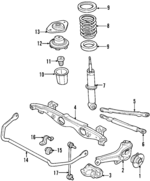 33536782732 - : Coil Spring for Mini: Cooper Image
