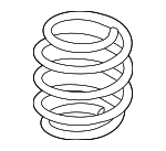 540105SA1B - Suspension: Coil Spring for Nissan: LEAF Image