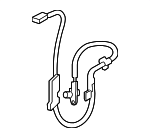 8954302150 - Brakes: ABS Sensor for Toyota Image