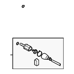 3717A015 - Suspension: Boot Kit for Mitsubishi: Eclipse Cross, Lancer, Outlander, Outlander Sport Image
